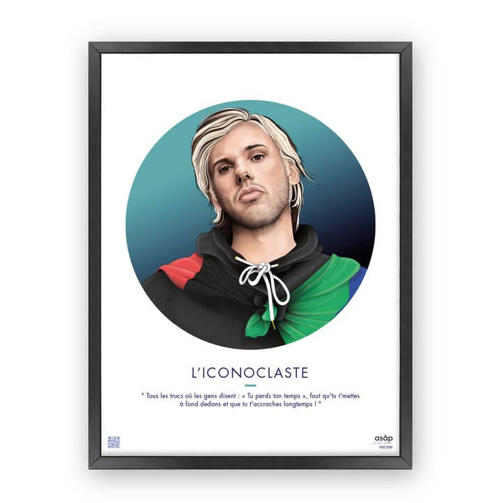 Poster - “The Iconoclast” - 30x40 cm for wholesale by ASÅP Creative Studio