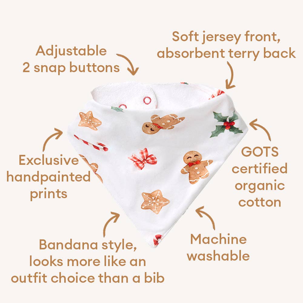 Snuggle Hunny - Venta al por mayor Babero - Bebés - Babero Orgánico de Jengibre para Babas3