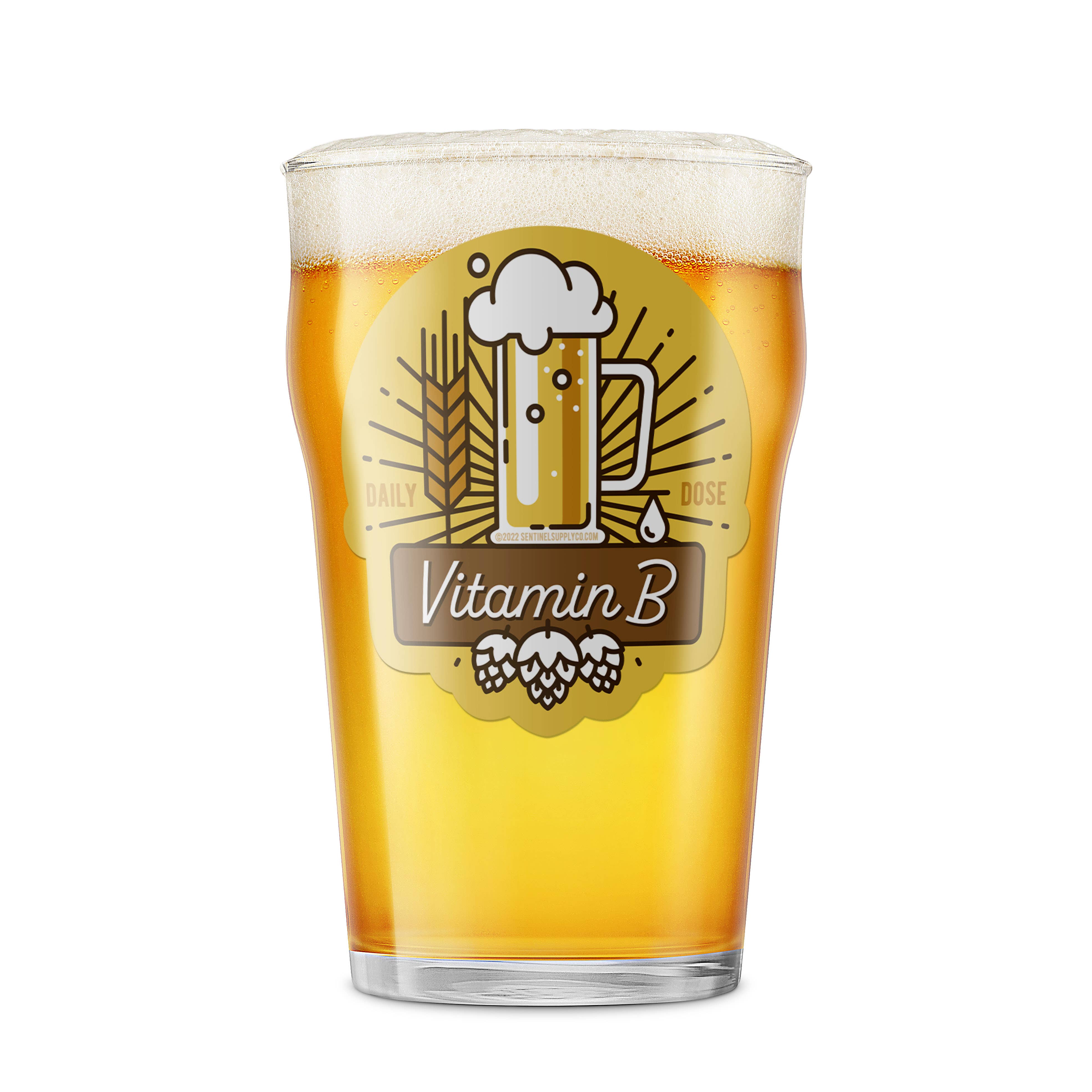 Sentinel Supply - Wholesale Sticker - Vitamin B Beer Sticker3