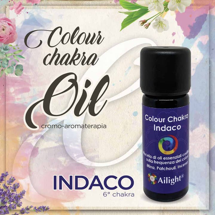 Ailight - Colors For Life Srl - Vente Huile essentielle - Chakra couleur indigo