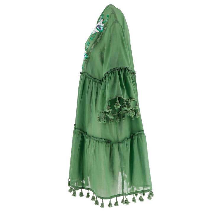 Grøn Kaftan Tracy for engroshandel på Faire2