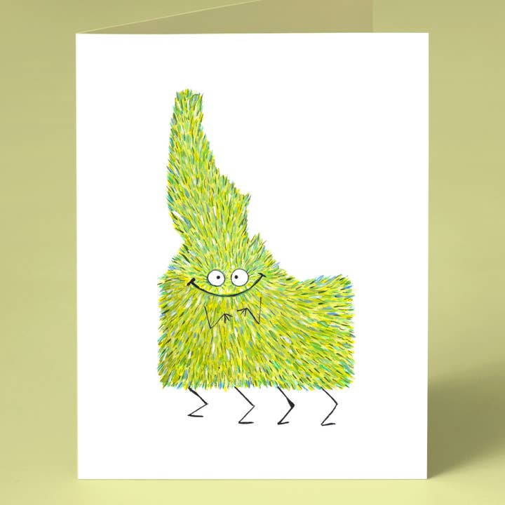 Idaho Poofy Lemhi A2 Greeting Card for wholesale by Poofy Emporium