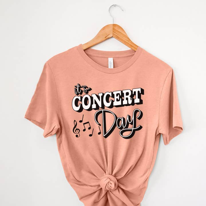 Concert Day Shirt for wholesale by Hale Yeah Design Co.