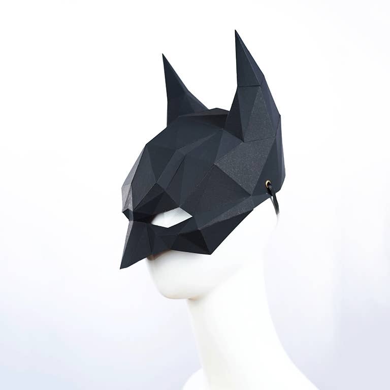 PAPERCRAFT WORLD - Wholesale Doe-het-zelf-knutselset - 3D PaperCraft Batman Origami-masker9