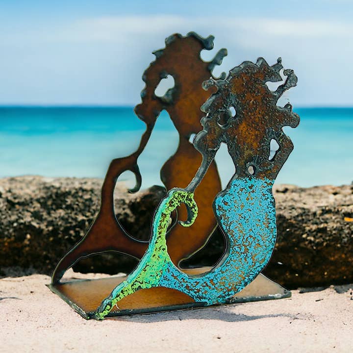 Mermaid Business Card Holder nautical recycle eco friendly for wholesale by Whimsies