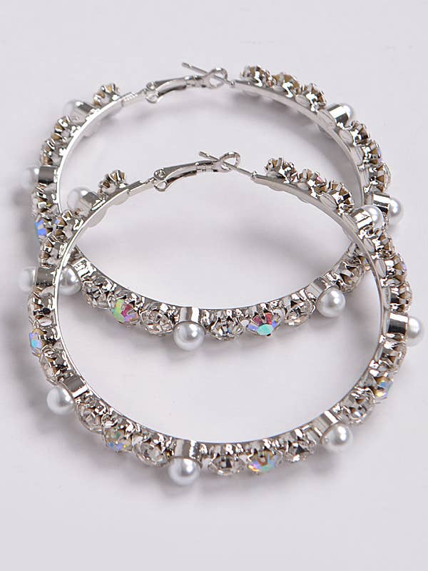 Luxuriöse Stones Hoops für den Großhandel von Shop Neighbors