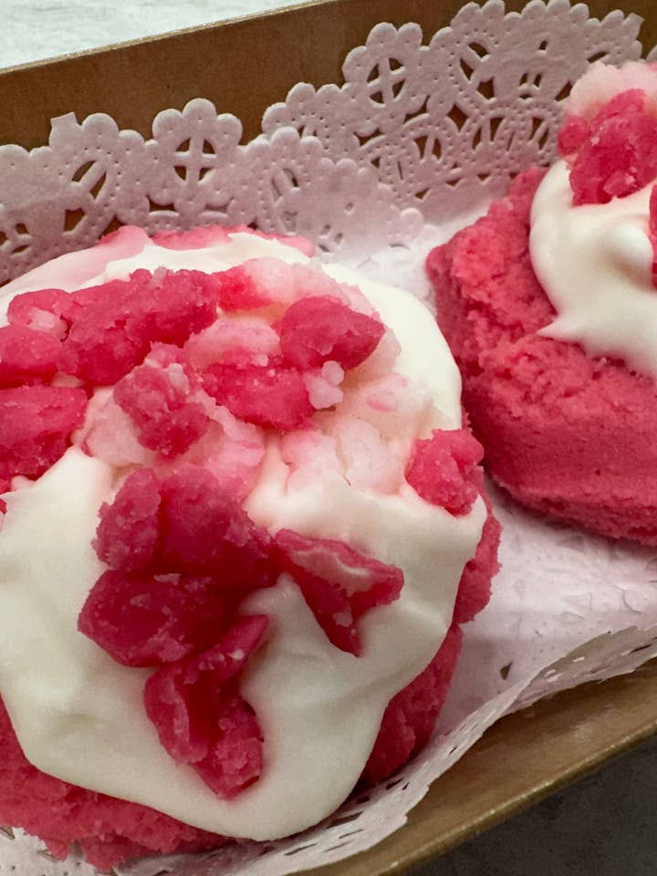 Strawberry Shortcake Cookie Wax Melts for wholesale by Doodlations