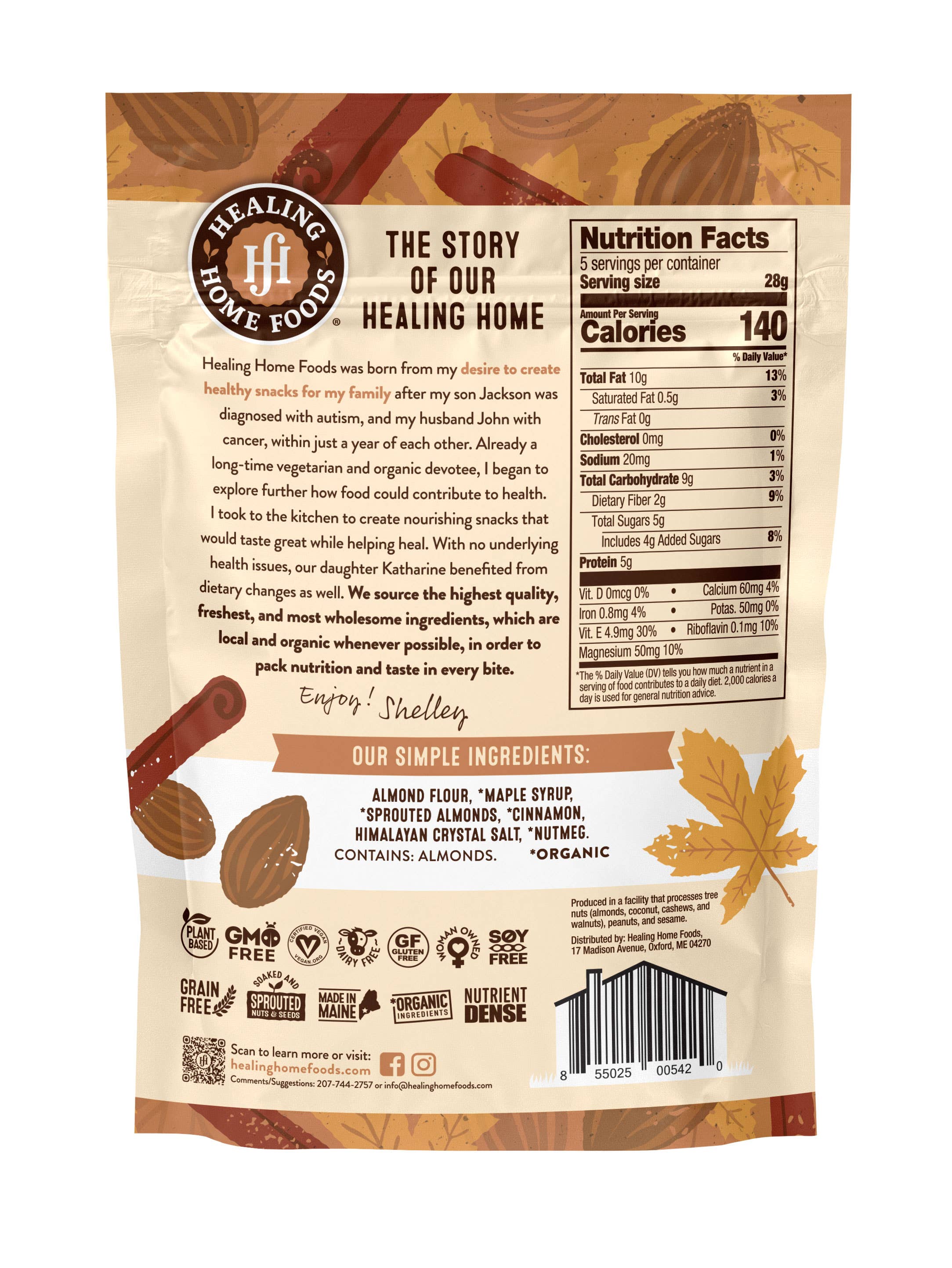 Healing Home Foods - Vente Barres de céréales - Grahams Classiques Cuits au Four1