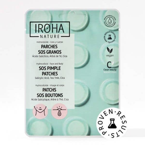 Iroha Nature - Wholesale Acne/Hydrocolloid Patch - Iroha Nature Sos Pimple Patches With Salicylic Acid