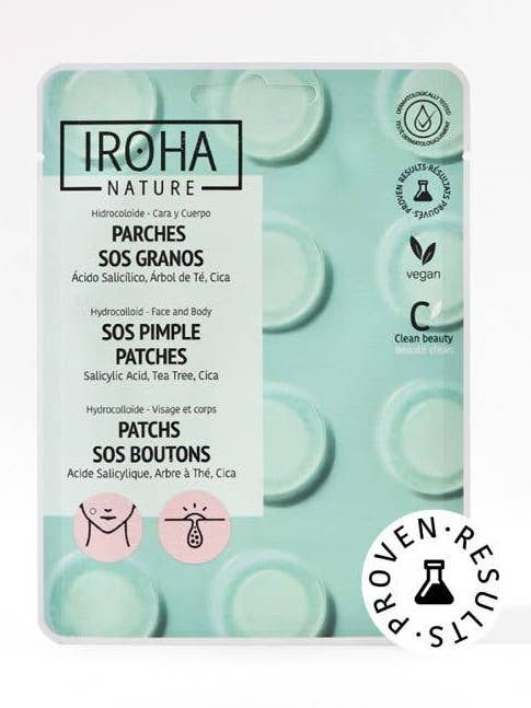Iroha Nature Sos Pimple Patches With Salicylic Acid for wholesale by Iroha Nature