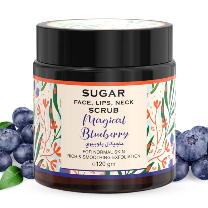 Magisk blåbärssockerskrubb 120 G för wholesale av SAIF AL FARES