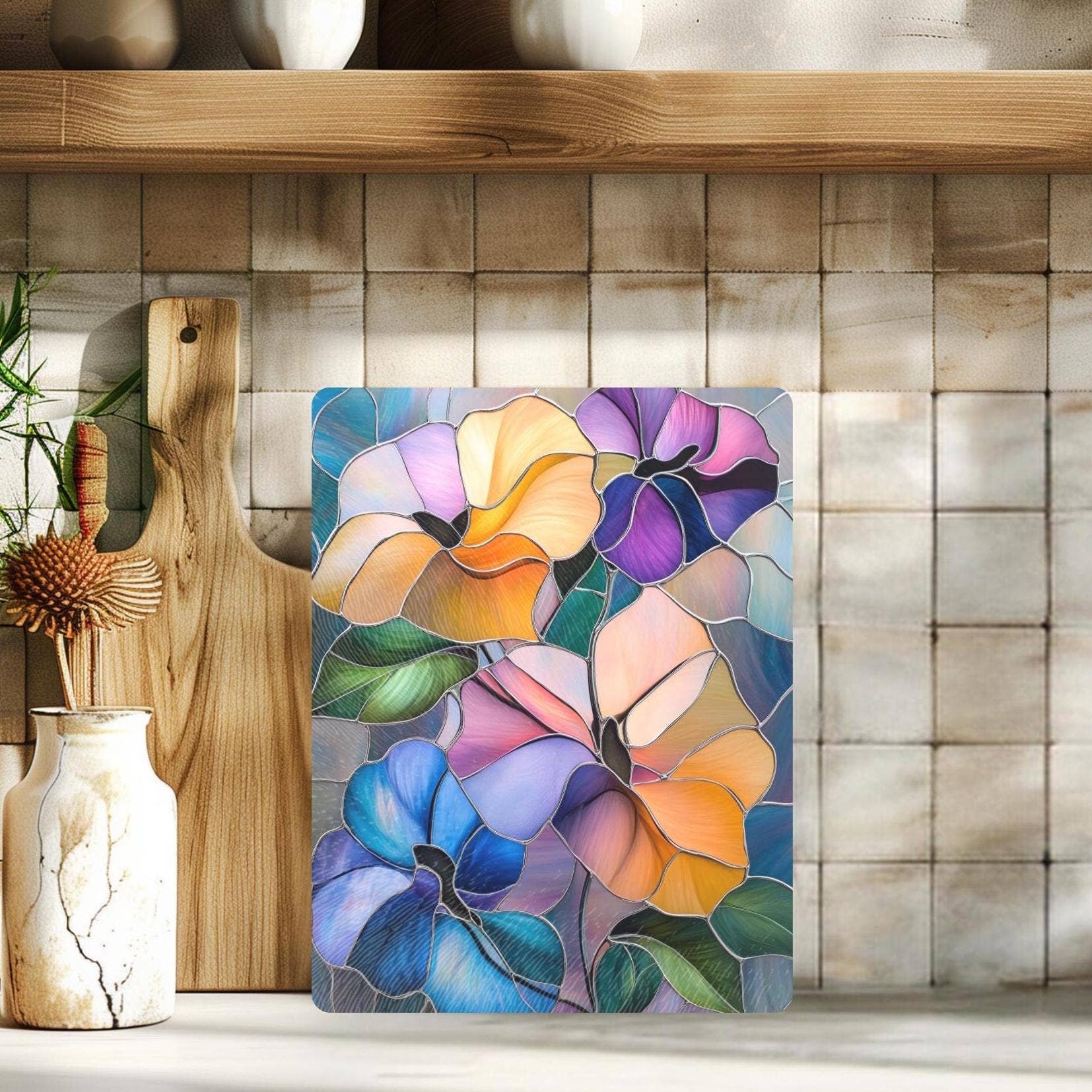 Fernville Creations - Wholesale Cutting Board - Floral Cutting Board, Challah Plate, Kitchen Serving Tray8