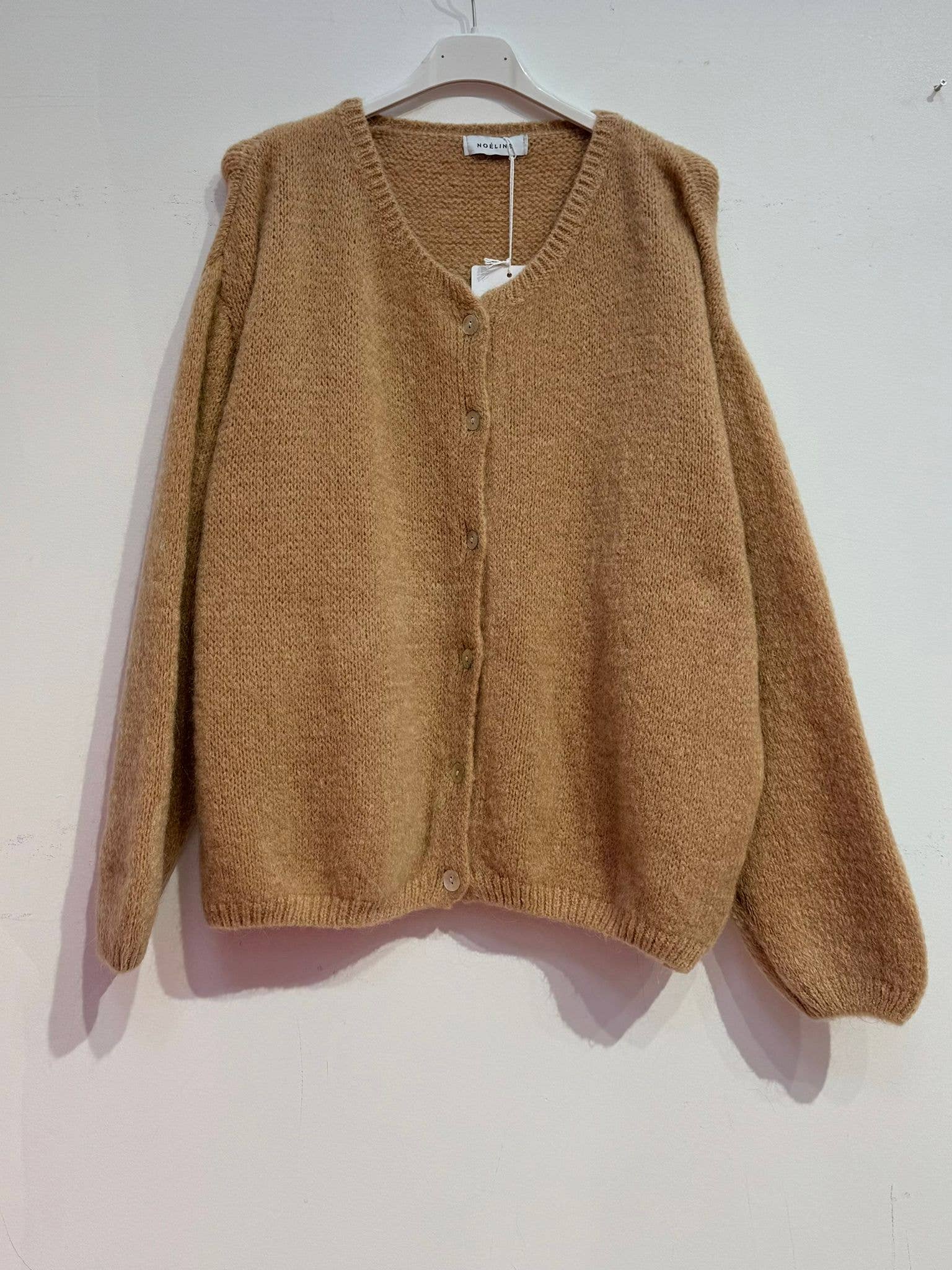 NOELINE - Wholesale Cardigan - Women's - Kid mohair and wool vest 753515