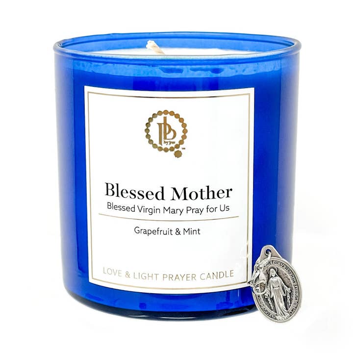 Love & Light Prayer Candle- Blessed Mother and other Purchase Wholesale blessed mother. Free Returns & Net 60 Terms on Faire trending on Faire.
