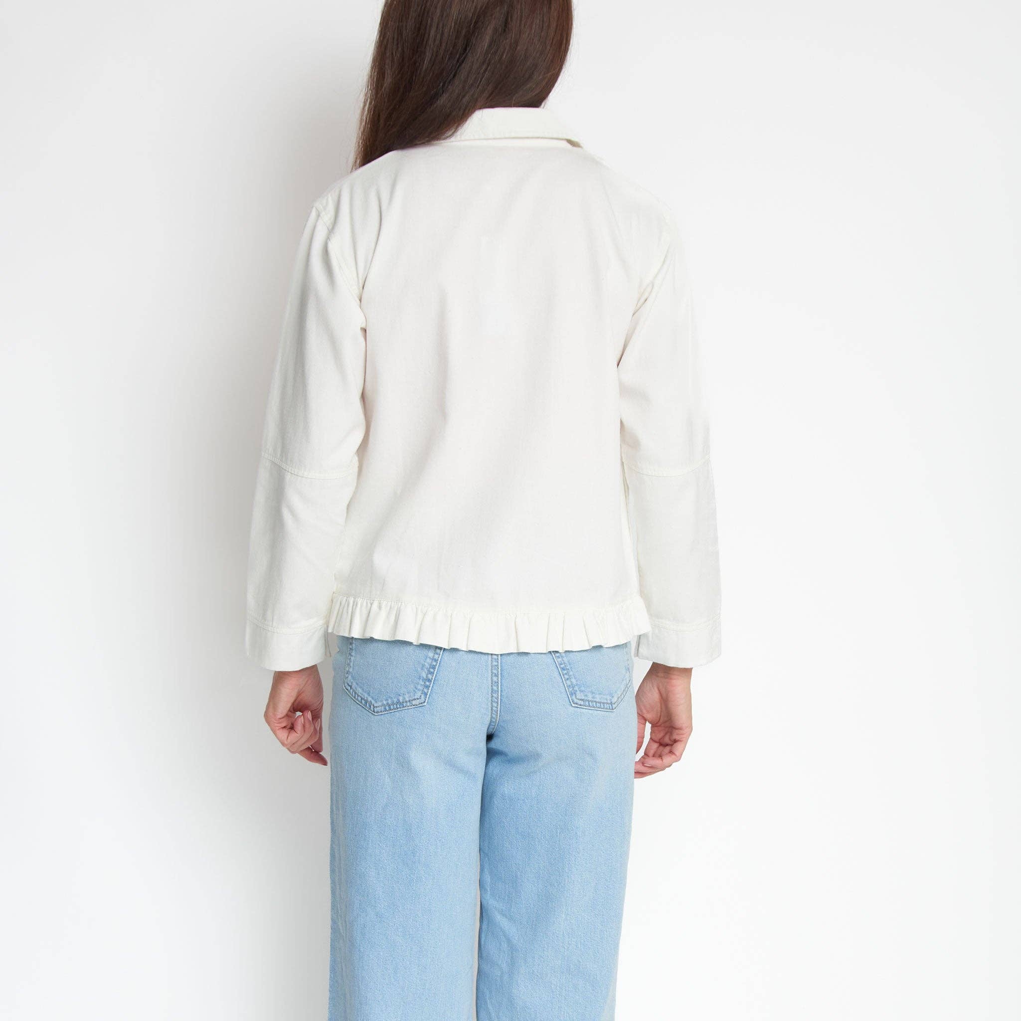 Howard's - Wholesale Jacket - Women's - Billie Lightweight Button Up Cotton Twill Jacket6