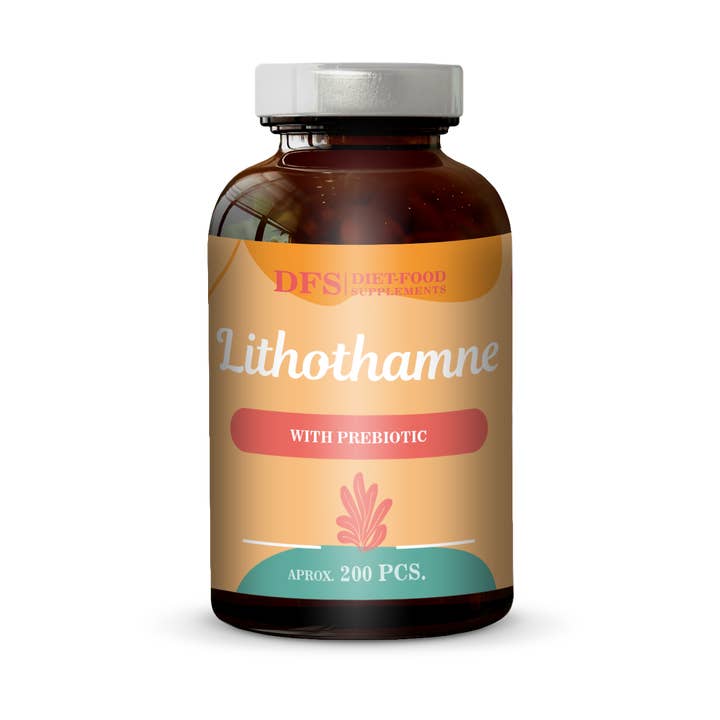 Lithothamne - Alghe marine 100 g - ca. 200 capsule per la vendita all'ingrosso da parte di Diet Food