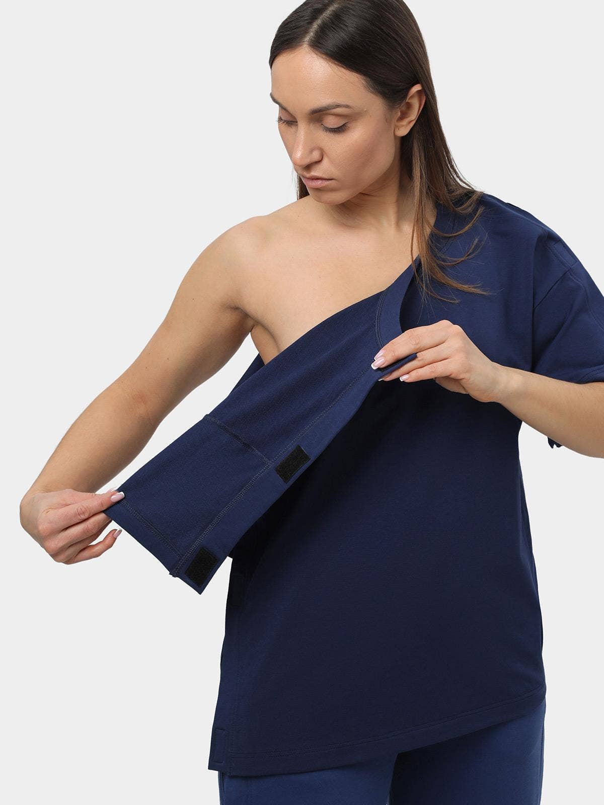 PLUS PLUS - Wholesale T-Shirt - Women's - Adaptive Women's T-Shirt With Velcro2