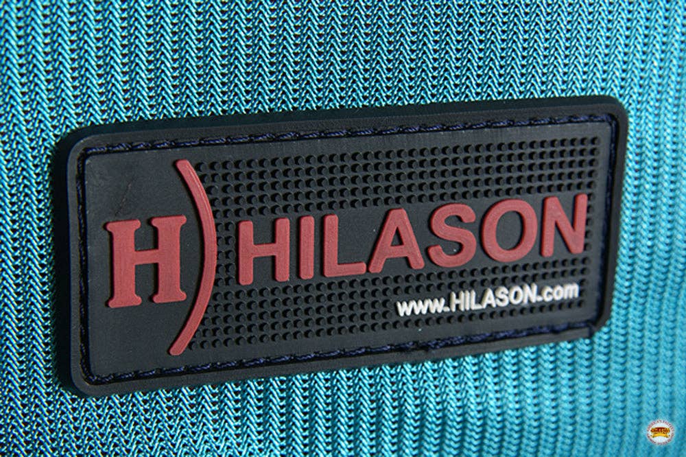 HILASON - Vente Équipement d’équitation - Hilason Couverture Anti-Mouches Légère Confortable Durable en Poly pour Cheval Western Noir Turquoise3