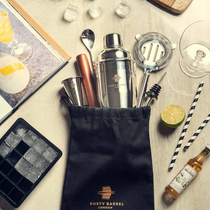 Rusty Barrel - Wholesale Bar Tool - Rusty Barrel Mayfair Cocktail Making Set1
