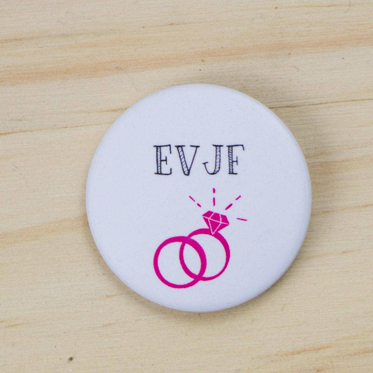 Te Whaka - Wholesale Lapel Pin/Button - EVJF wedding badge0