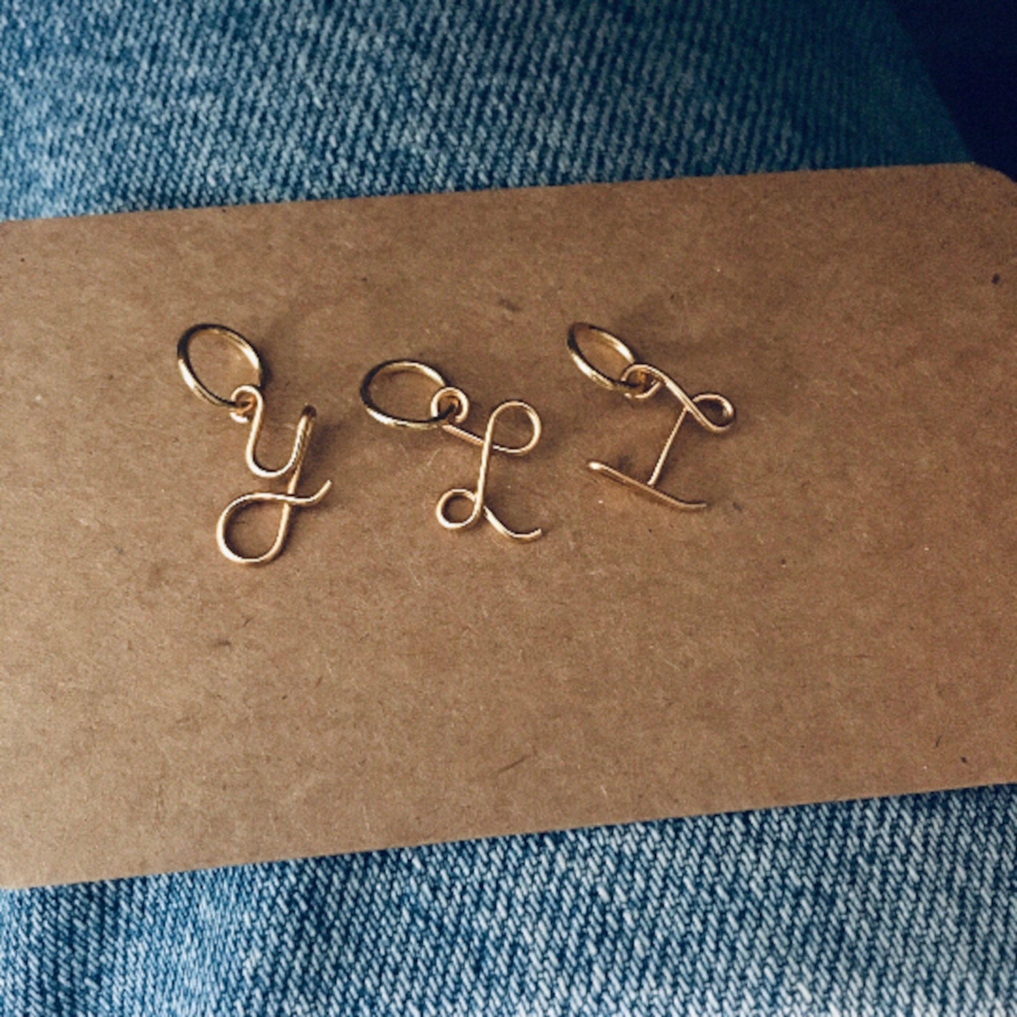 CEITHRE – Pendente/pingente individual por atacado – Pingente Letra Maiúscula, Material Precioso, Artesanato FR2