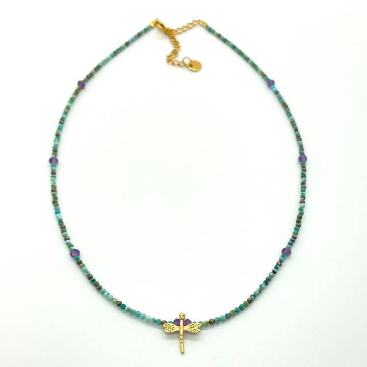 Collar de libélula para venta al por mayor de Eli m London