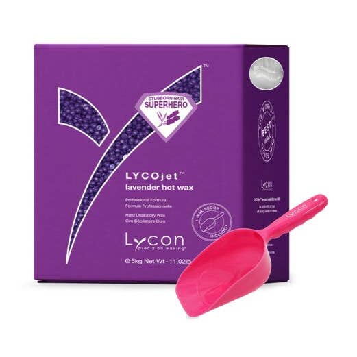 Lycon Wax - Wholesale Body Hair Removal Product - Lycojet Lavender - 5kg Beads0