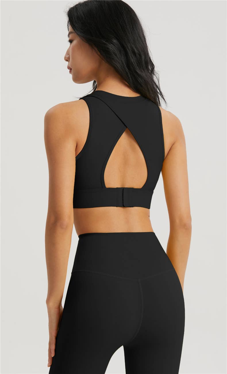 91thelabel - Vendita all'ingrosso Reggiseno sportivo - Donna - Reggiseno sportivo Merida Lycra® Moded Cup Open Back14