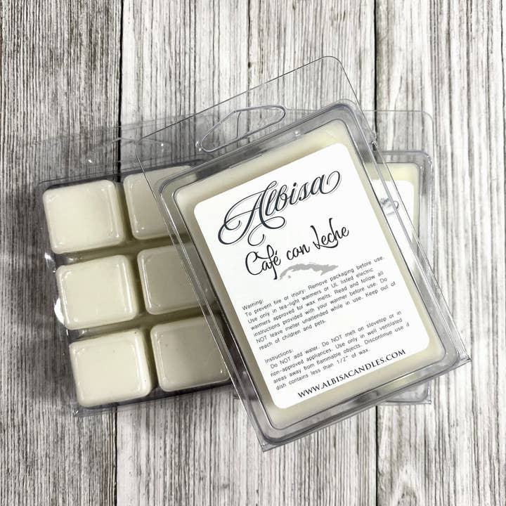 Albisa Candles - Wholesale Wax Melt - Café con Leche Wax Melt1