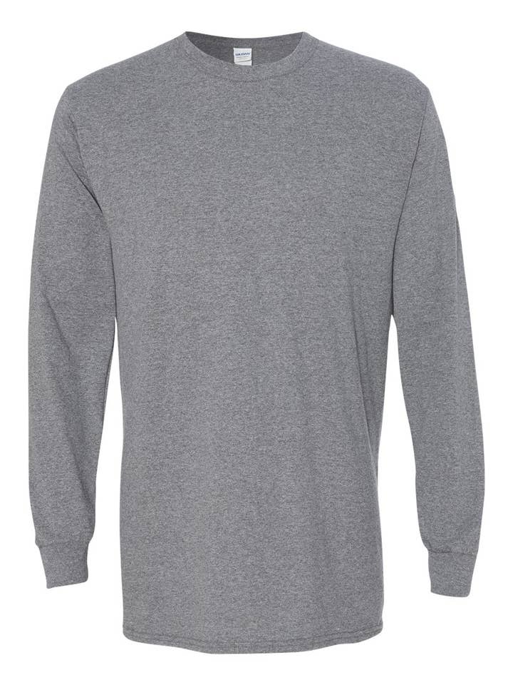 MYES BULK APPAREL - Wholesale T-Shirt - Unisex - Gildan Unisex Soft Heavy Cotton Long Sleeve Tee 13