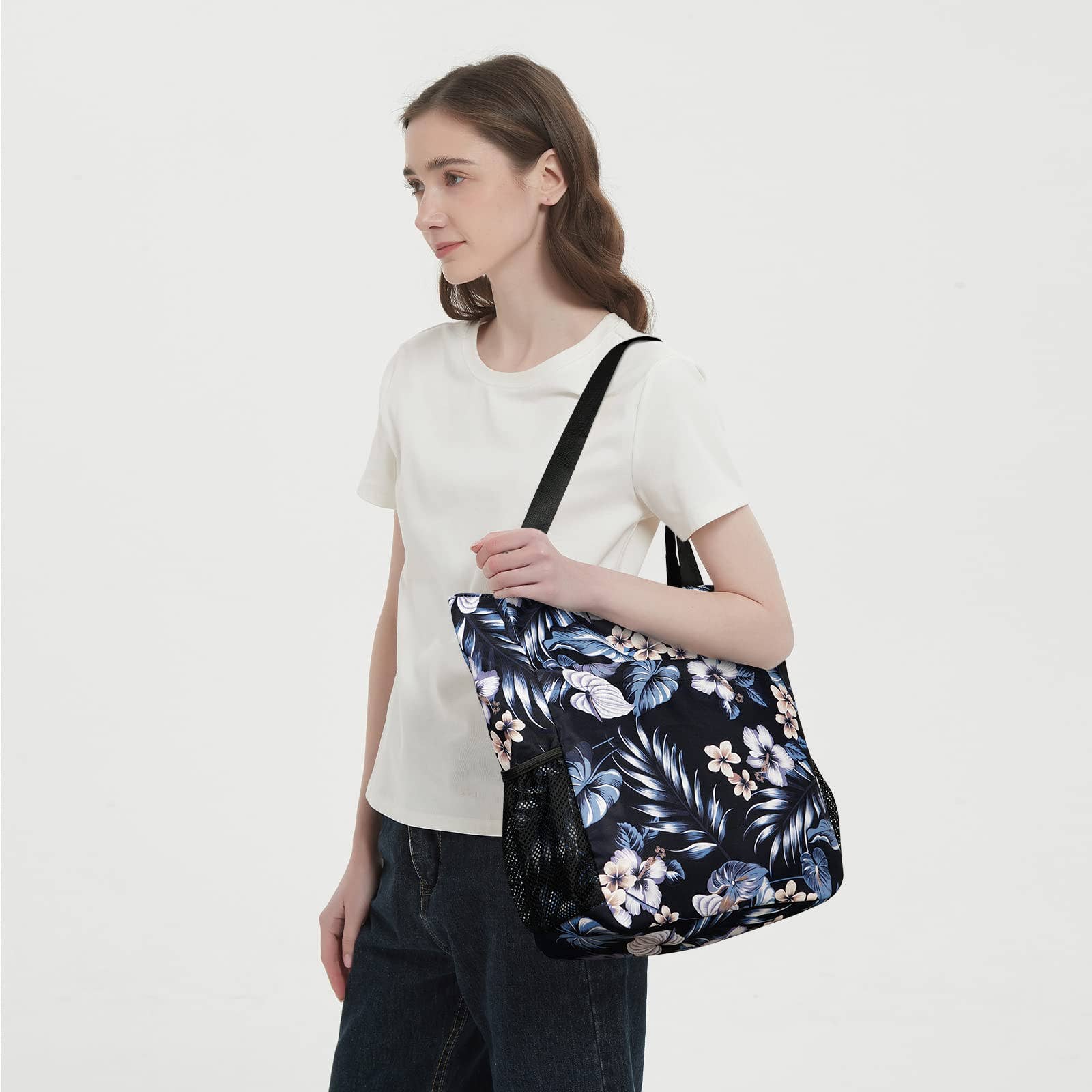 wandf - Wholesale Beach Bag - WANDF Water-resistant Beach Shoulder Tote Bag for Women37