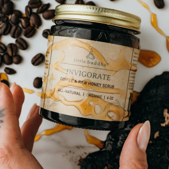 Little Buddha by Daisy - Wholesale Body Scrub/Exfoliant - Exfoliating Coffee & Honey Body Scrub Smooth Glowing Skin1