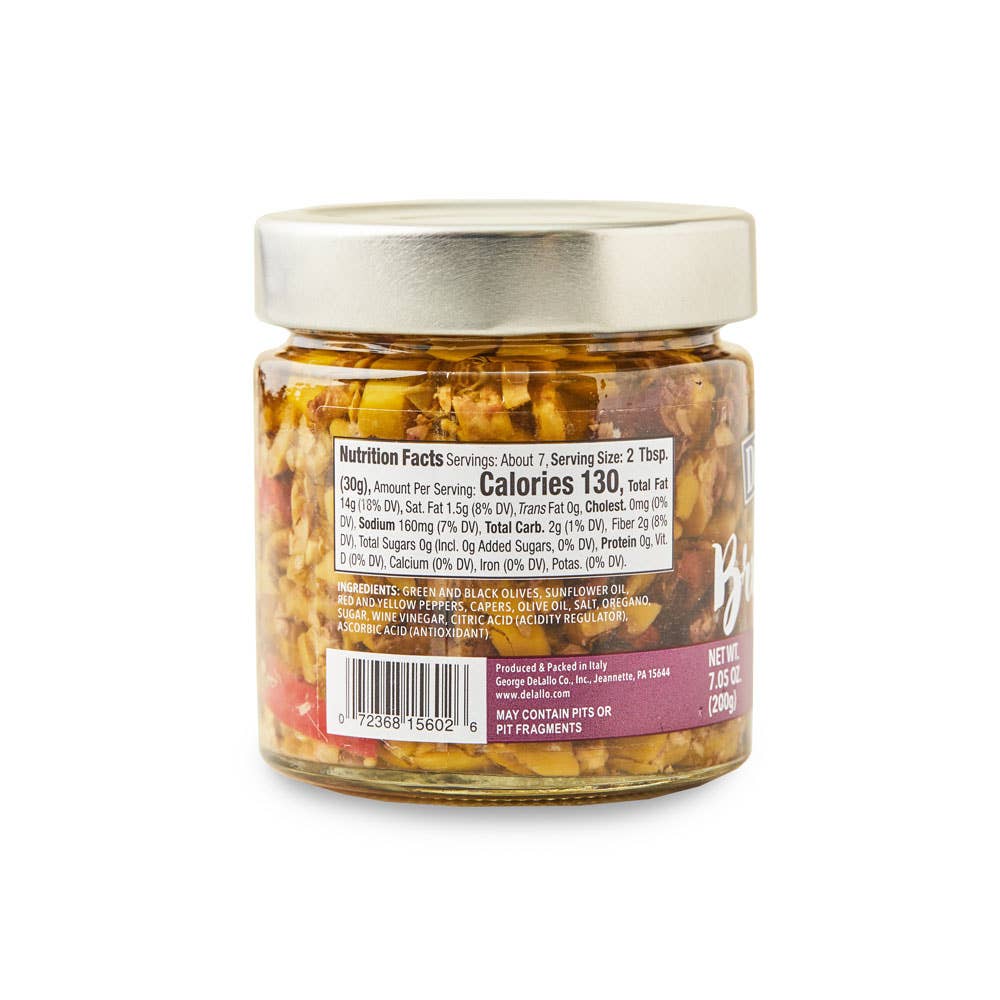 Delallo - Wholesale Olives - Imported Olive Bruschetta (7.05 oz.)1