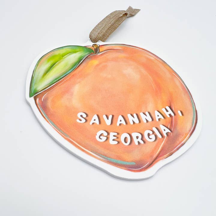 Home Malone – Engroshandel Pynt – Savannah Georgia Fersken Ornament2