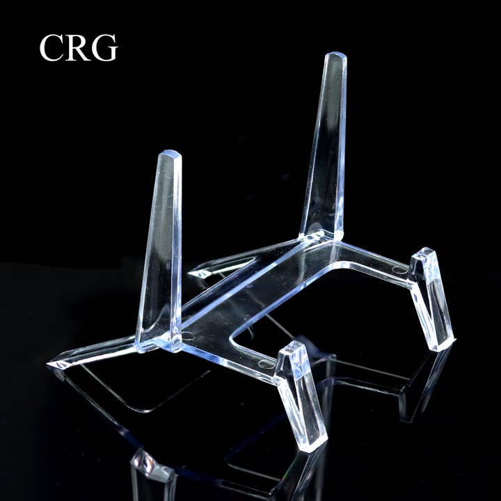 Crystal River Gems LLC - Wholesale Decorative Tabletop Object - Plastic Slab Stand Medium - For Agate Display0