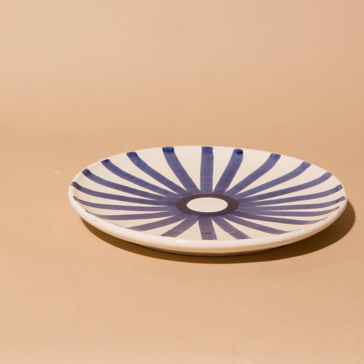Pink Cactus & Co - Wholesale Decorative Plate/Dish/Bowl - Stripe Plate