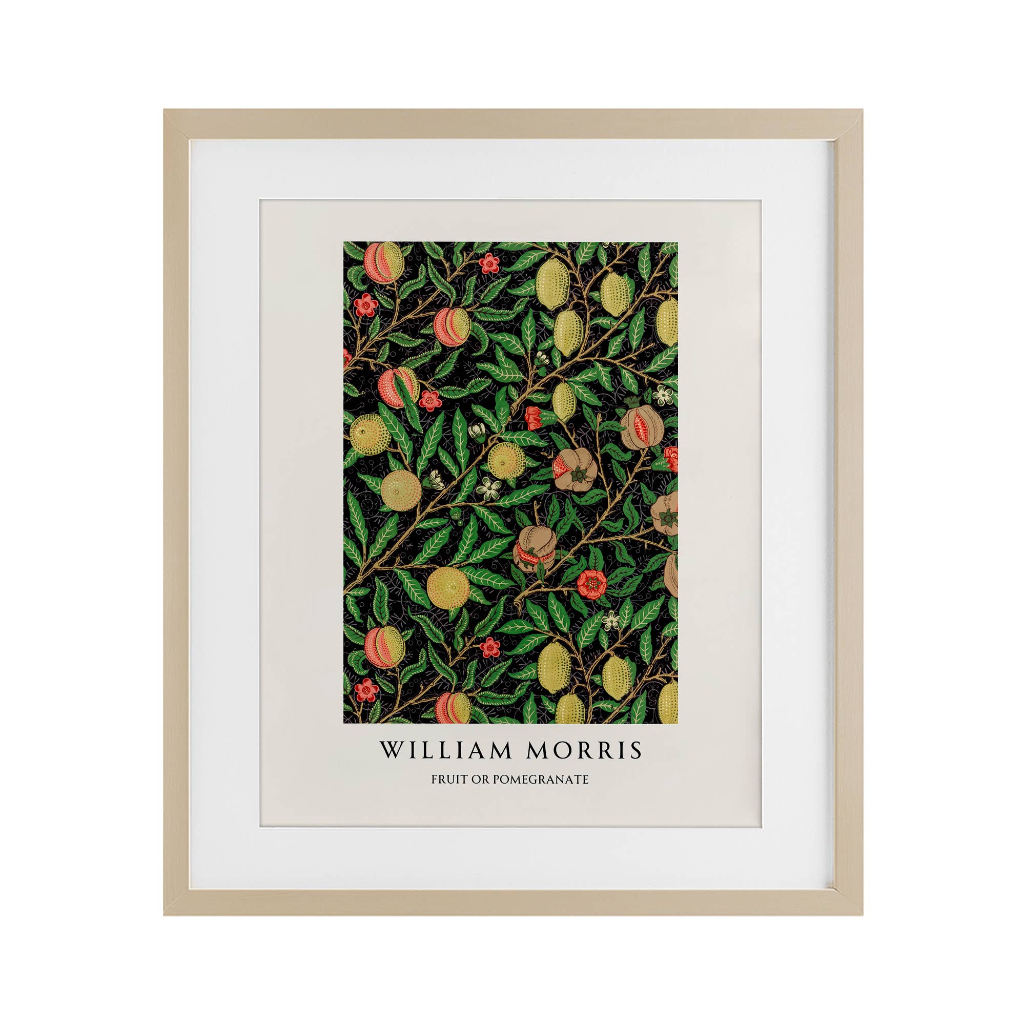 Stupell Industries - Wholesale Wall Sign - William Morris Fruit Or - Print Under Glass Wall Art12