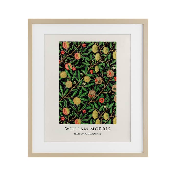 Stupell Industries - Wholesale Wall Sign - William Morris Fruit Or - Print Under Glass Wall Art12