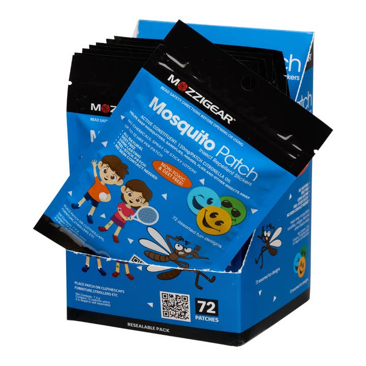 Mozzigear - Wholesale Insect repellent - Mozzigear Patch Sticker Insect Repellent 72's Pack8