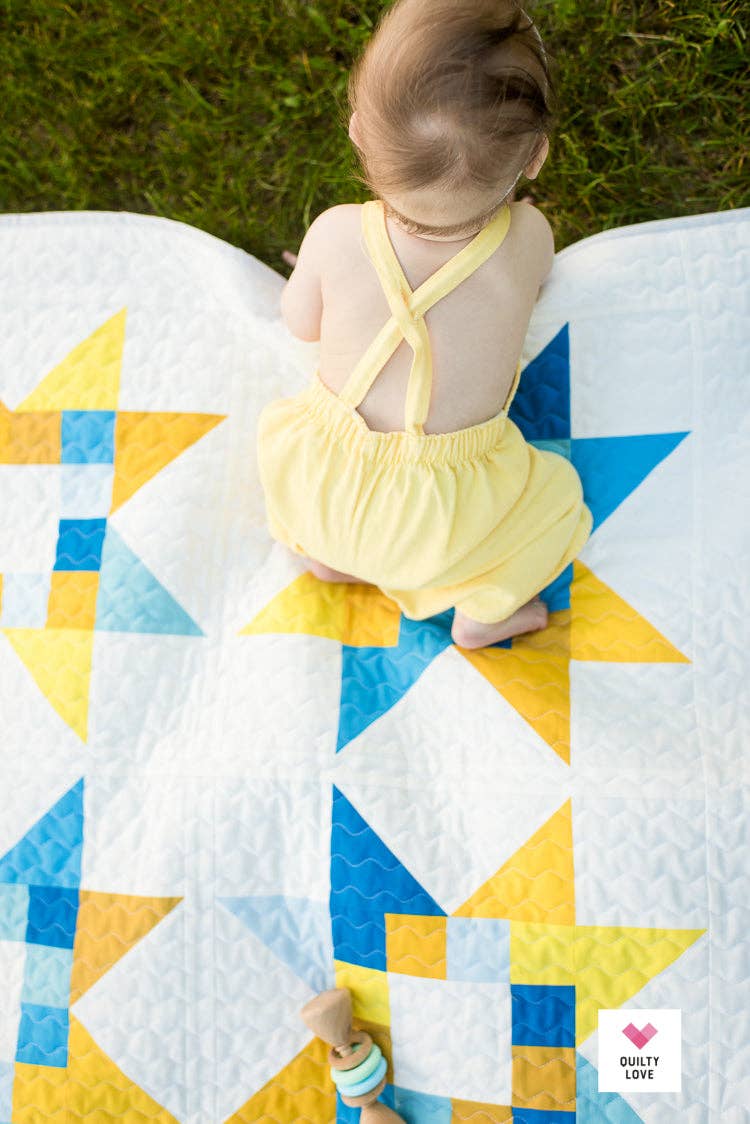 Quilty Love - Wholesale Knutselnaai-set - Quilty Stars papieren quiltpatroon11