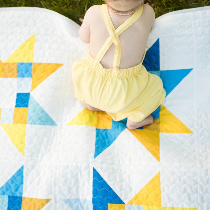 Quilty Love - Wholesale Knutselnaai-set - Quilty Stars papieren quiltpatroon11