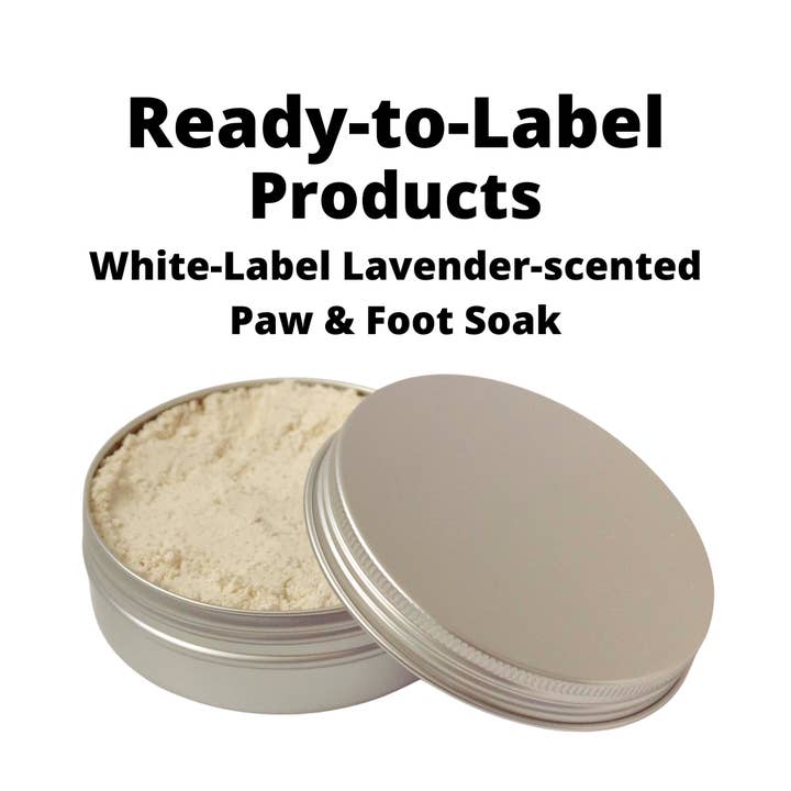 Simply Sage Dog Treats, LLC - Wholesale Bath Soak/Milk - White-Label Lavender-scented Paw and Foot Soak