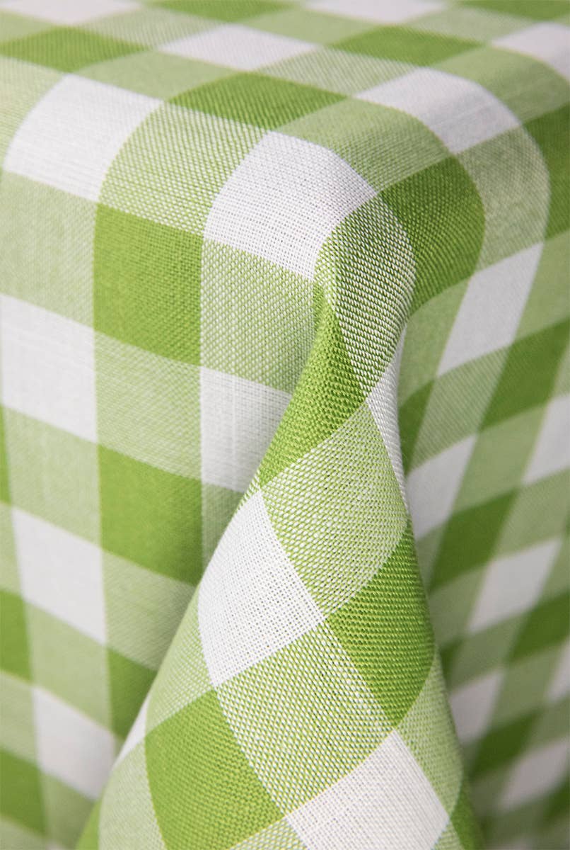 Xia Home Fashions & Manor Luxe - Wholesale Tablecloth - Gingham Check Square Tablecloth6