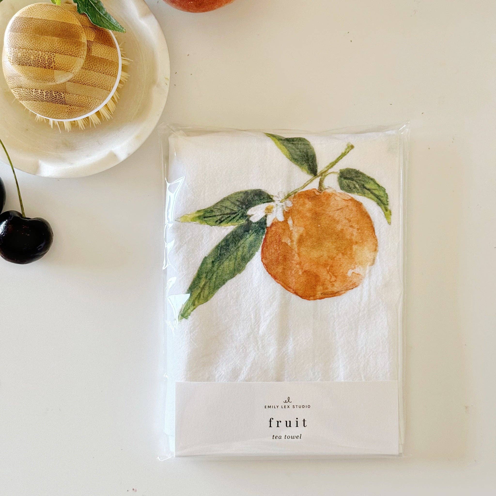 emily lex studio - Wholesale Tea towel - fruit tea towel2