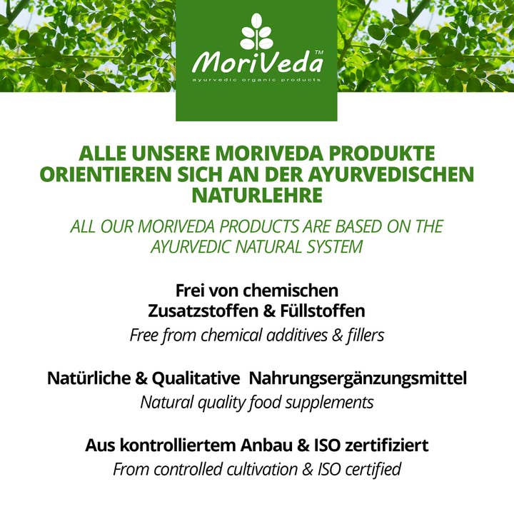 AMTEC Trading GmbH - Vendita all'ingrosso Vitamine/integratori orali - MoriVeda® Moringa Woman Capsule per il ciclo della menopausa 120 pezzi