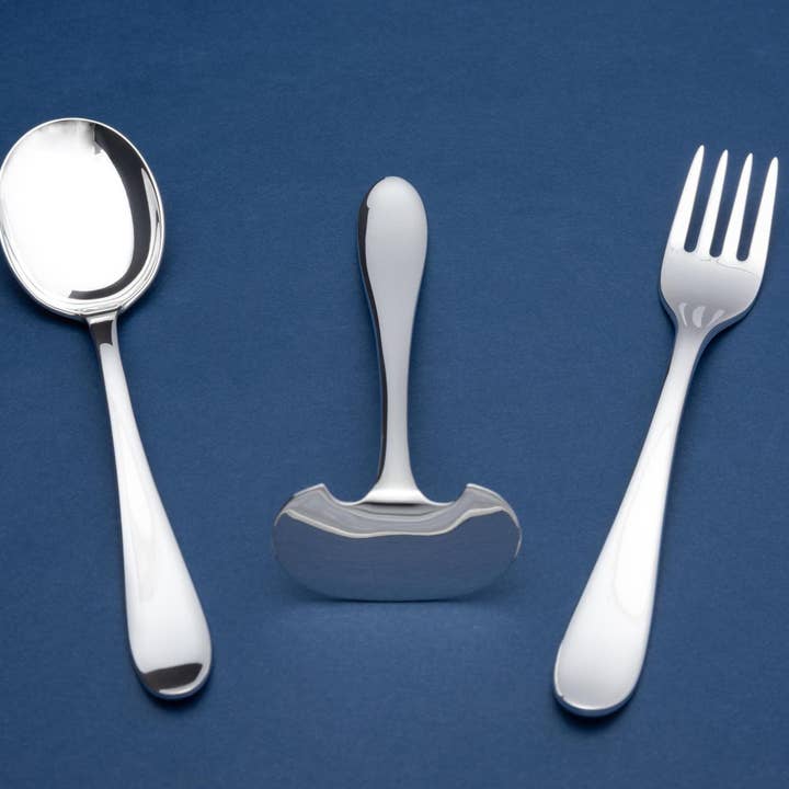 Set de couverts pour bébé D Bernina en argent - cuillère pour la vente par Gebrüder Reiner GmbH & Co. KG