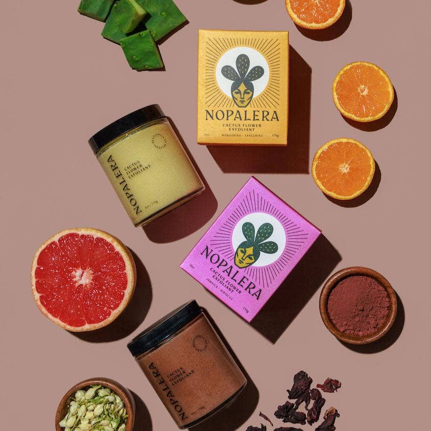 Nopalera - Wholesale Body Scrub/Exfoliant - Cactus Flower exfoliant - Mandarina2