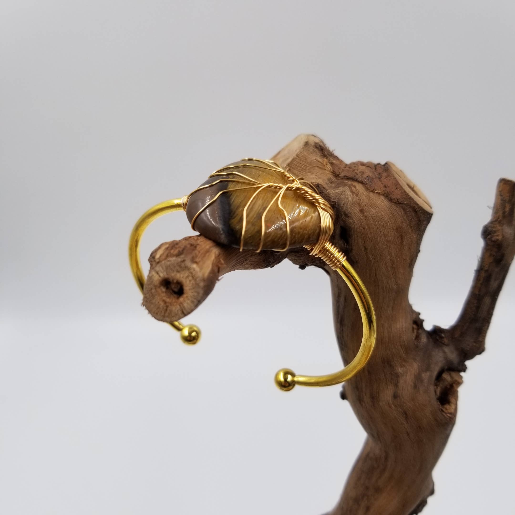 CHAKRA JEWELRY - Wholesale Cuff Bracelet - Handmade Natural Crystal  Heart Bracelet - Mother'S Day Gift5