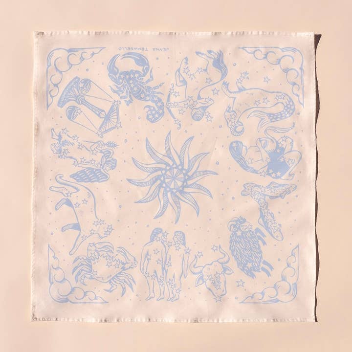 Bandana- Zodiac for wholesale by Jenna Tomasello