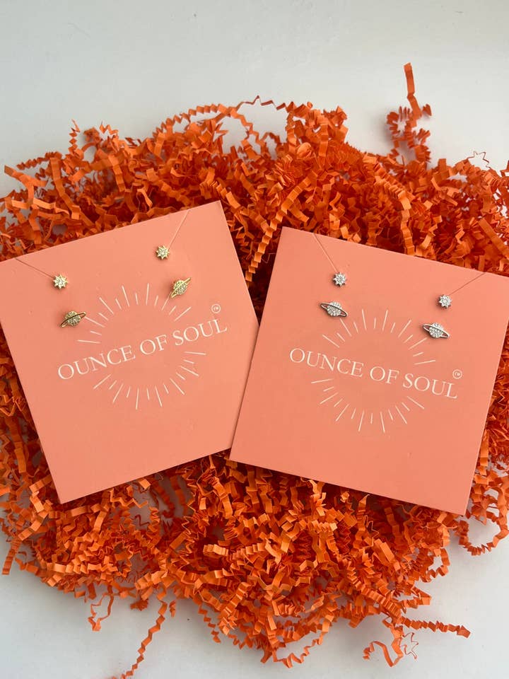 Orbit Studs for wholesale by Ounce of Soul